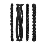 men’s black watch & bracelet gift set