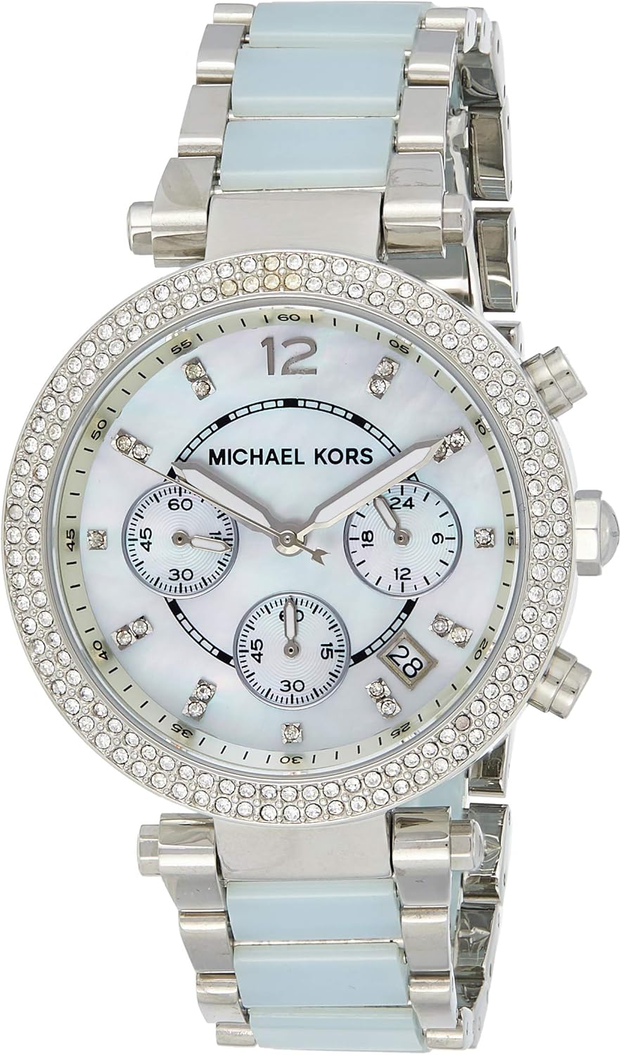 women's parker two tone watch