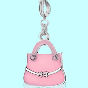 🍍 glitter pineapple sunglasses charm pendant