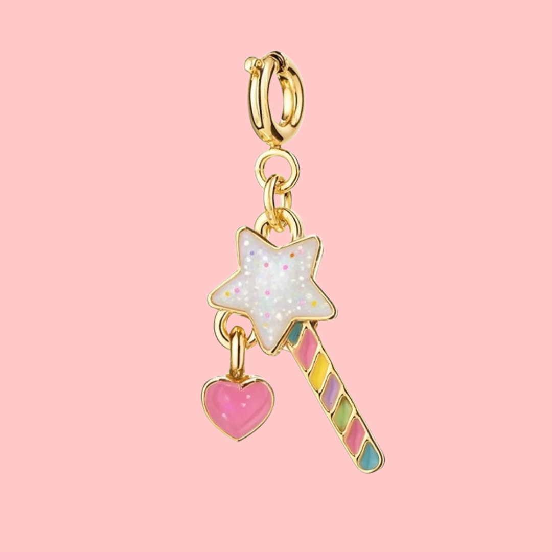 star & heart charm