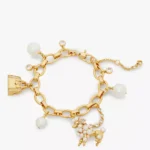 poodles & poms charm bracelet