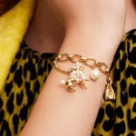 poodles & poms charm bracelet