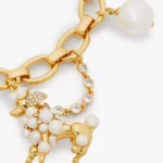 poodles & poms charm bracelet