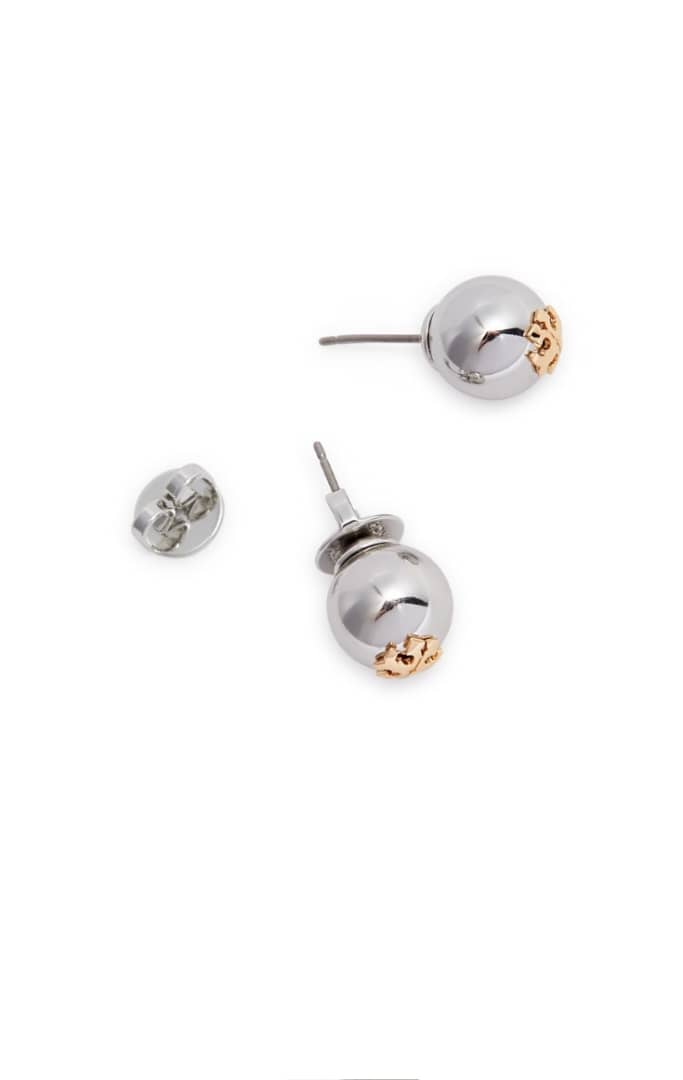 tory burch kira pearl stud earrings