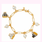 teacup charm bracelet
