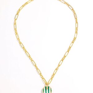 away we go suit case pendant necklace