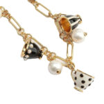 teacup charm bracelet