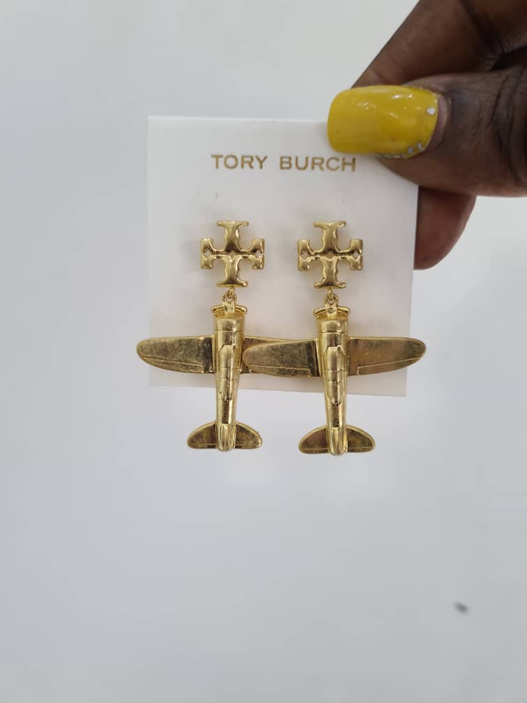 tory burch airplane drop earrings drop, earrings