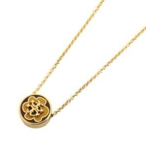 tory burch kira enamel pendant necklace
