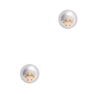 tory burch kira pearl stud earrings