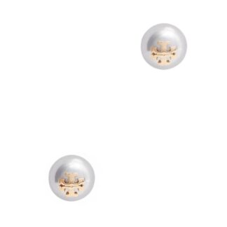 tory burch kira pearl stud earrings