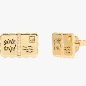 girls trip stud earrings