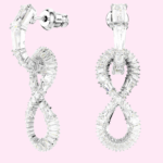 hyperbola infinity drop earrings