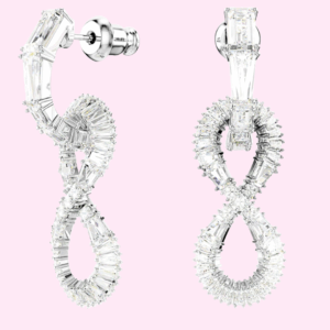 hyperbola infinity drop earrings