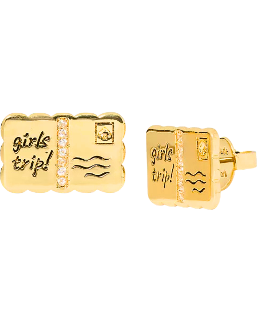 girls trip stud earrings