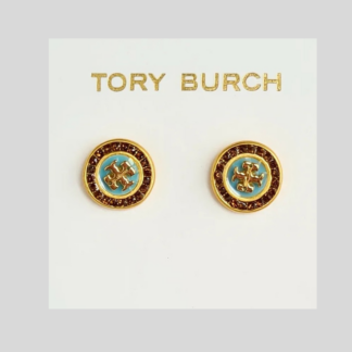 kira enamel pavé studs