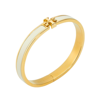 kira white logo bangle