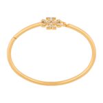 pavé hinged cuff bracelet