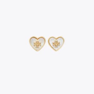 kira heart stud earrring