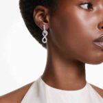 hyperbola infinity drop earrings