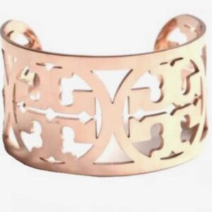 wide logo cuff bangle