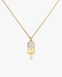 fast food ice pop pendant