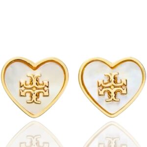 kira heart stud earrring