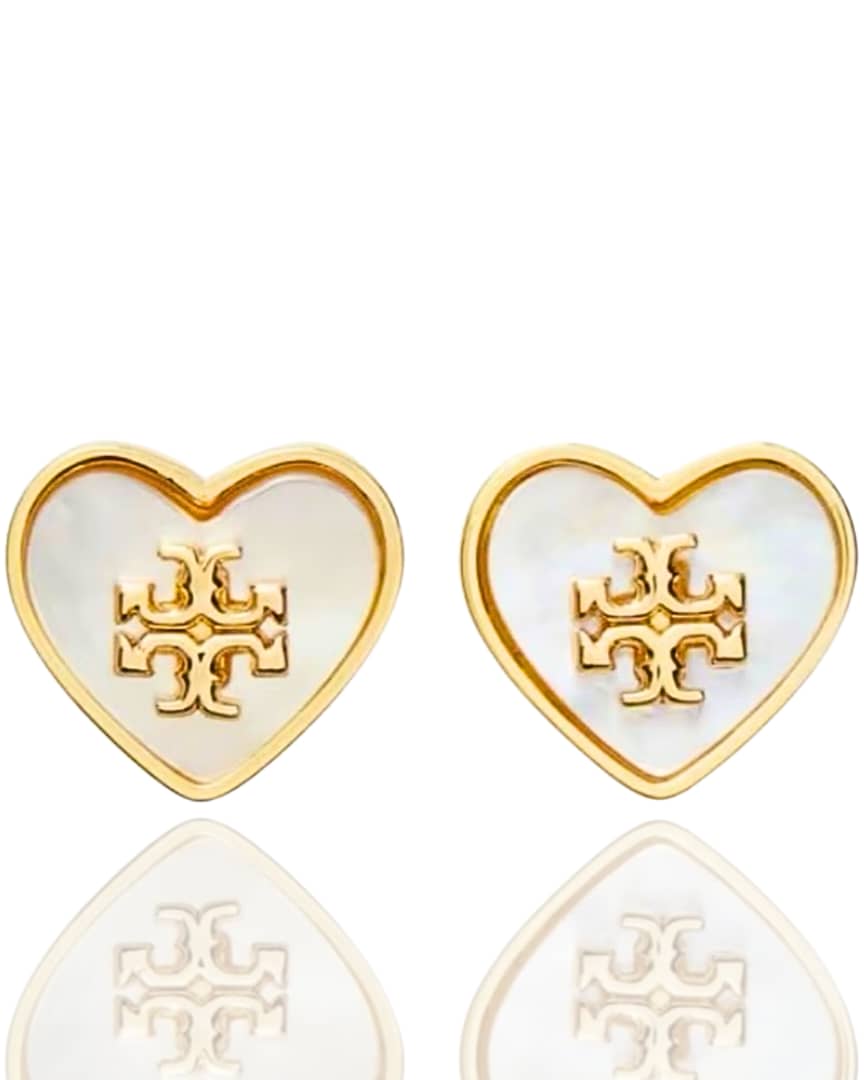 kira heart stud earrring