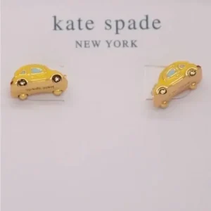 off we go car stud earrings