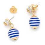 safer logo drop earrings