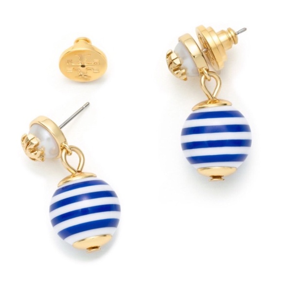 safer logo drop earrings