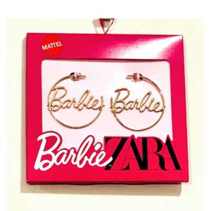 barbie style hoop earrings