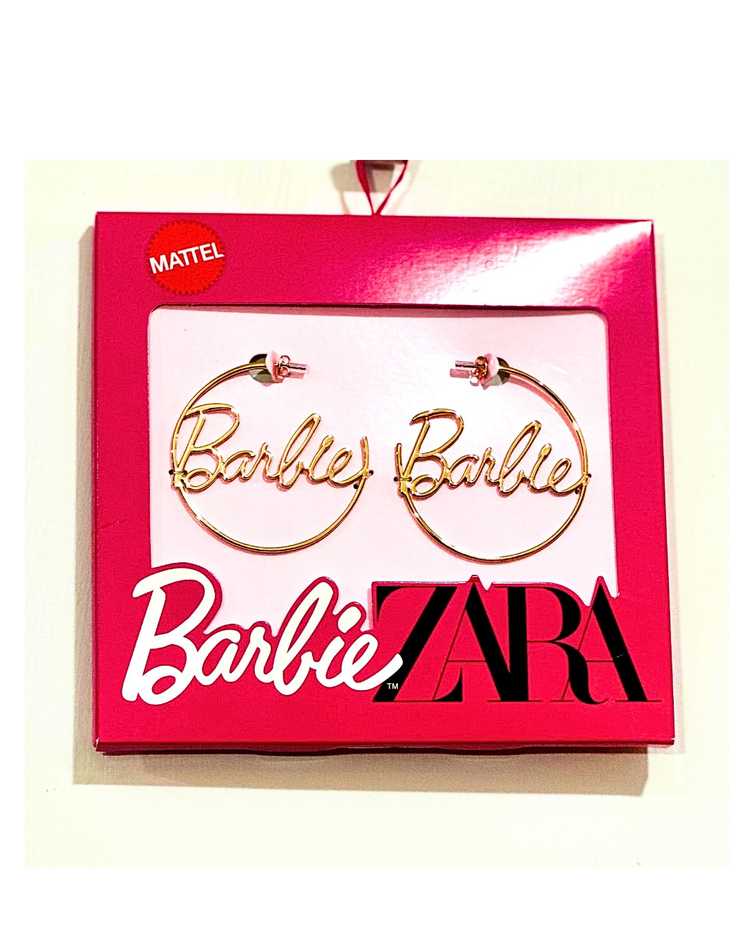 barbie style hoop earrings