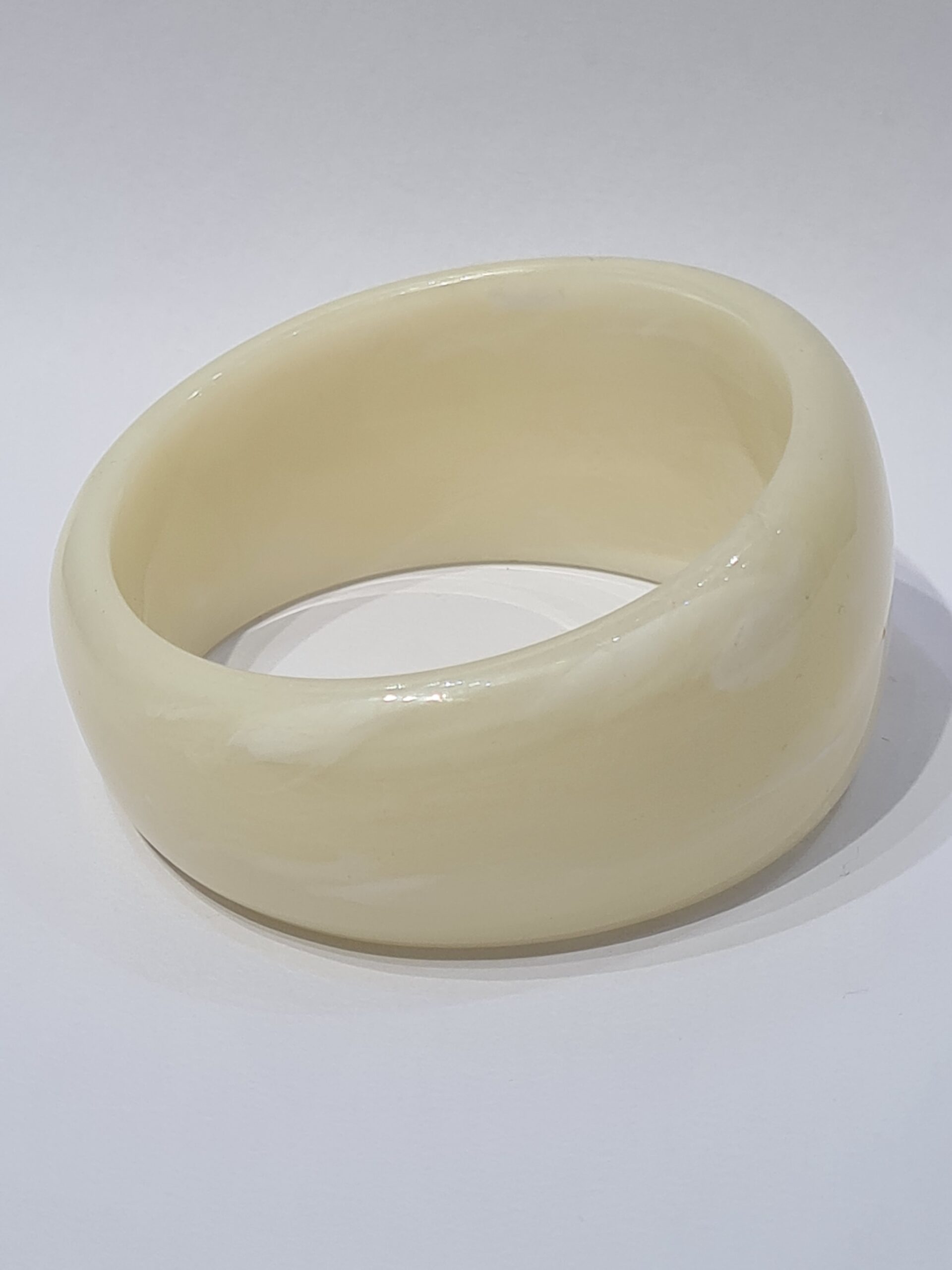 chunky marble resin bangles – set of 3