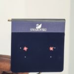 fuchsia pink attract stud earrings