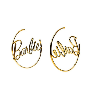 barbie style hoop earrings