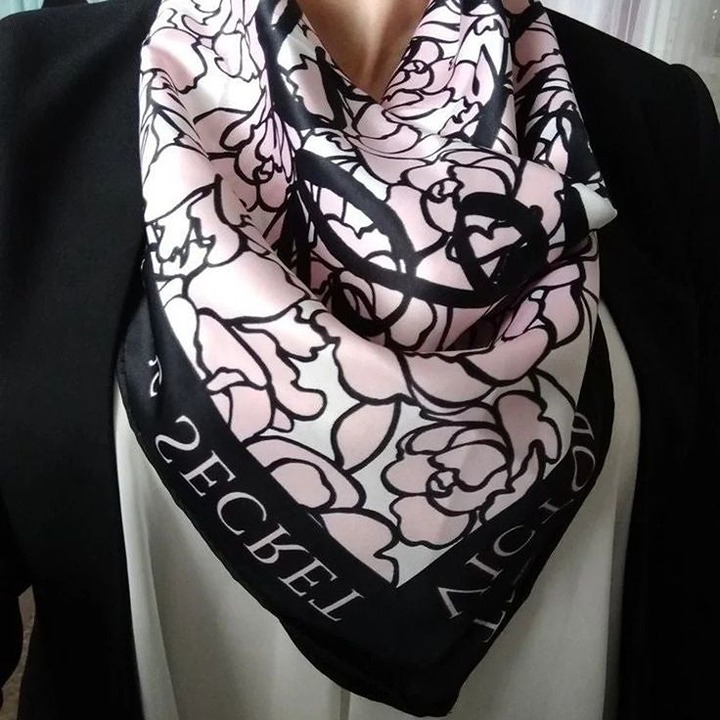 vintage roses “bombshell” square scarf