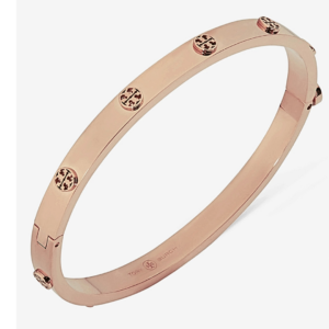 Rose Gold Logo Bangle Bracelet