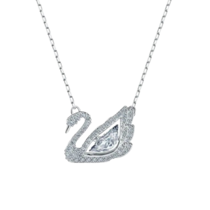 Swan Crystal Pendant Necklace